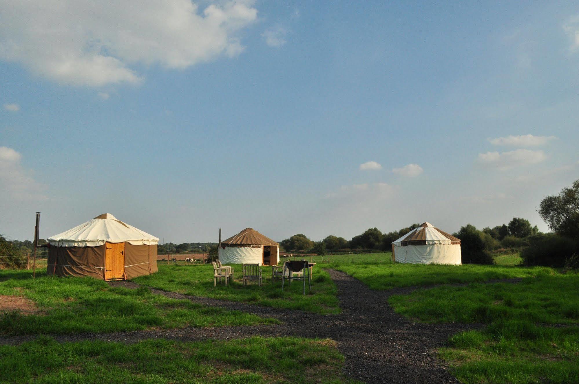 Worcester Glamping Hotell Exteriör bild